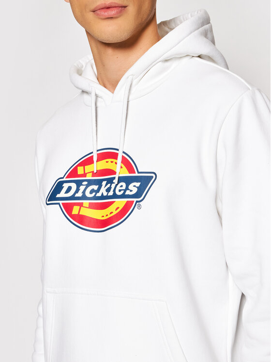 Dickies Dickies Mikina Icon Logo DK0A4XCB Biela Regular Fit