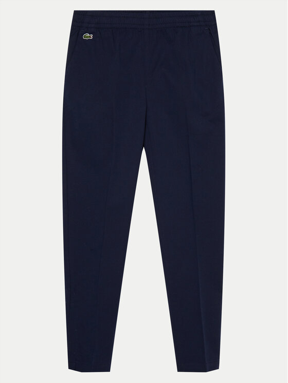 Lacoste Pantaloni chino HJ9701 Bleumarin Regular Fit