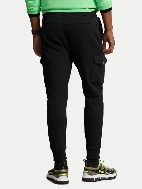 Polo Ralph Lauren Polo Ralph Lauren Долнище анцуг 710881522 Черен Regular Fit