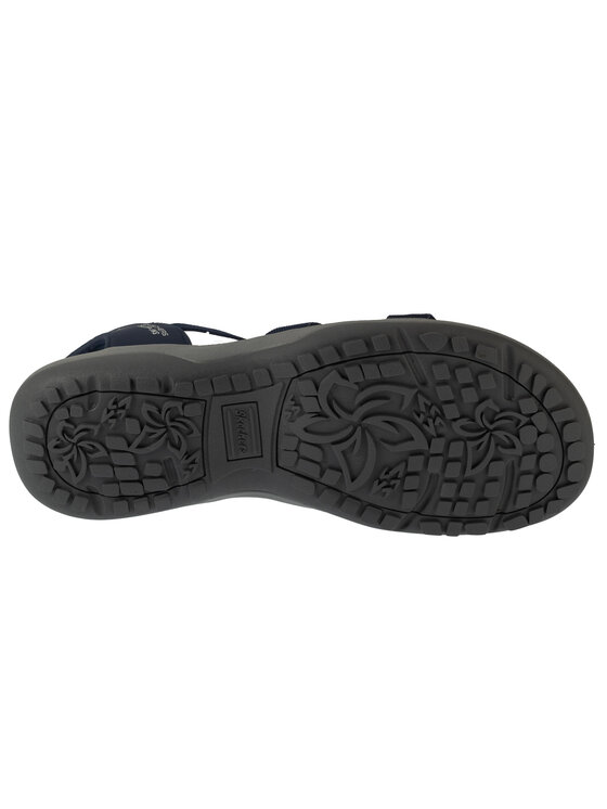 Skechers Skechers Sandali Slip-Ins: Reggae Slim - Stretch Flex Blu scuro