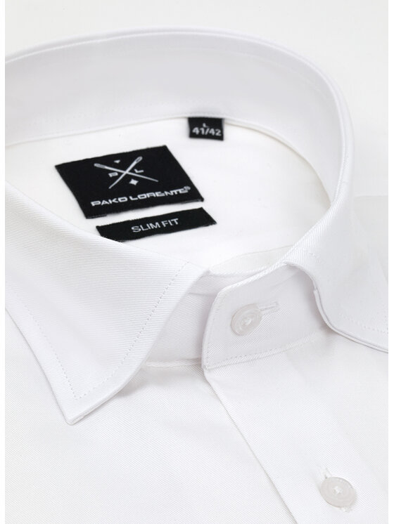 Pako Lorente Pako Lorente Koszula P21WF-1X-174 Biały Slim Fit