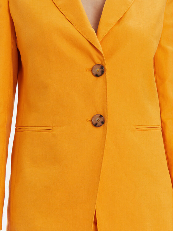 Marella Marella Giacca da abito Gomito 2413041022 Arancione Regular Fit