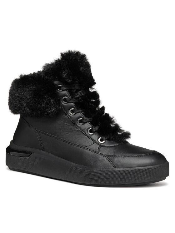 Geox Geox Botine D Dalyla D46QFA 00085 C9999 Negru