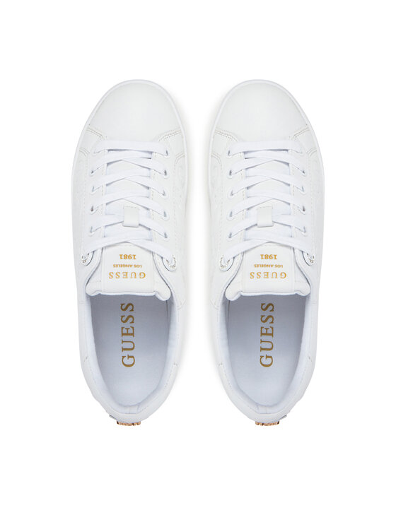 Guess Guess Sneakersy FLJRON FAL12 Bílá