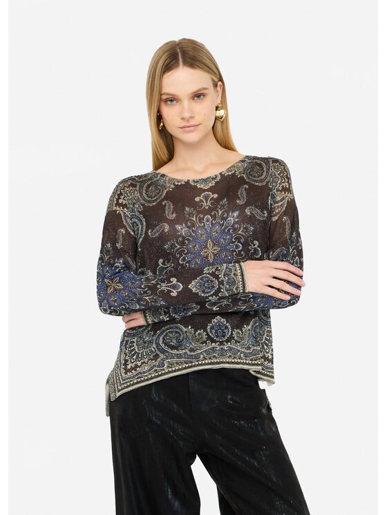 Liu Jo Liu Jo Maglione MF5368MA71NP9156 Marrone Regular Fit