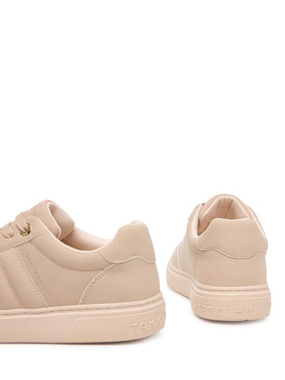 Tommy Hilfiger Tommy Hilfiger Superge Low Cut Lace-Up Sneaker T3A9-35086-0315 D Svetlo bež