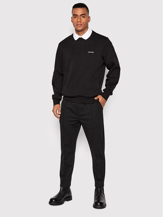 Calvin Klein Calvin Klein Μπλούζα K10K109926 Μαύρο Relaxed Fit