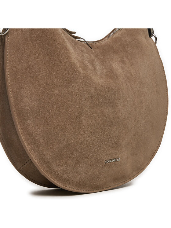 Coccinelle Coccinelle Ročna torba QKG Coccinellesunup Suede E1 QKG 13 02 01 Rjava