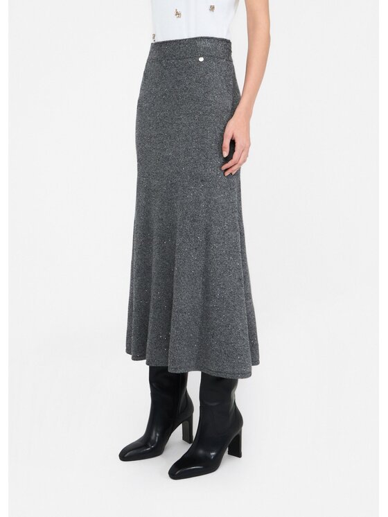 Liu Jo Liu Jo Minigonna MF5295MA27R04485 Grigio Regular Fit