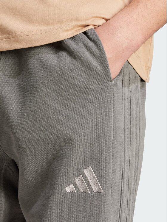 adidas adidas Spodnie materiałowe 151405 Czarny Loose Fit