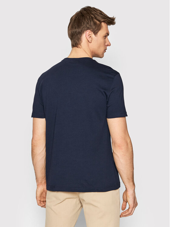 T-shirt Raised Striped Logo K10K108842 Blu scuro