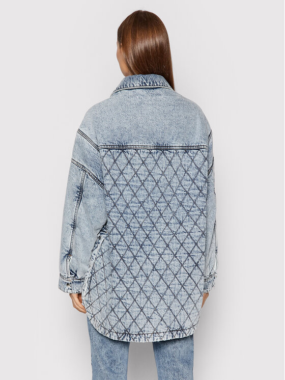 Giacca di jeans Elemy AP201 Blu Relaxed Fit