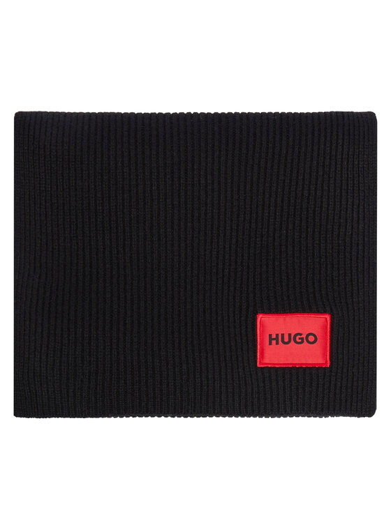 HUGO HUGO Szalik Saffa 50502605 Czarny