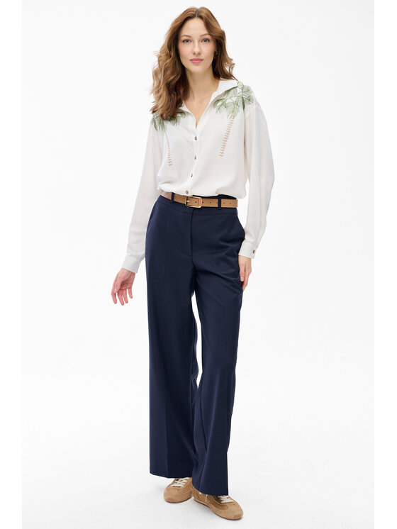blue shadow blue shadow Koszula Rory Écru Regular Fit