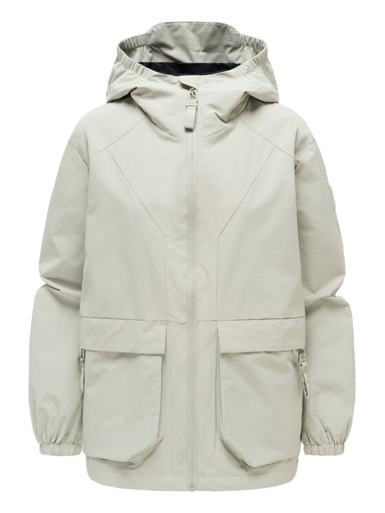 Navahoo Navahoo Kurtka przejściowa Donnerwetter Szary Regular Fit