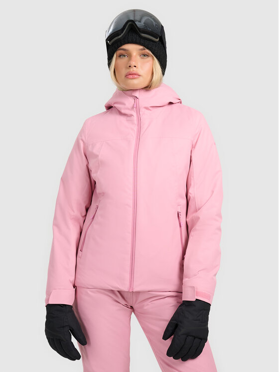 4F 4F Kurtka narciarska APRES SKI Różowy Regular Fit