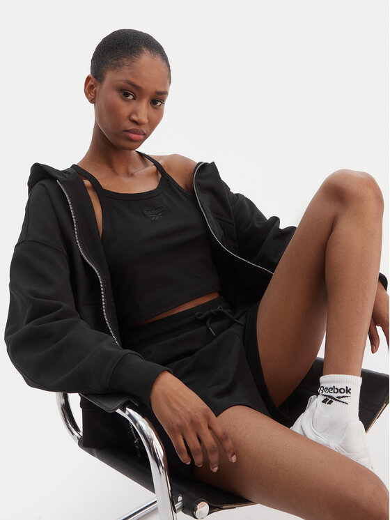 Reebok Reebok Top Tatianna RK25494CCW Schwarz Slim Fit