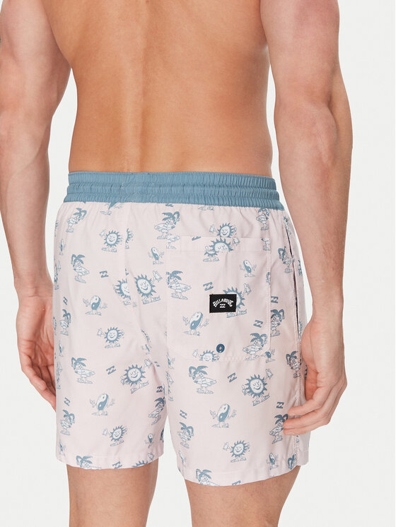 Billabong Billabong Szorty kąpielowe Vacay Lb EBYJV00144 Różowy Regular Fit