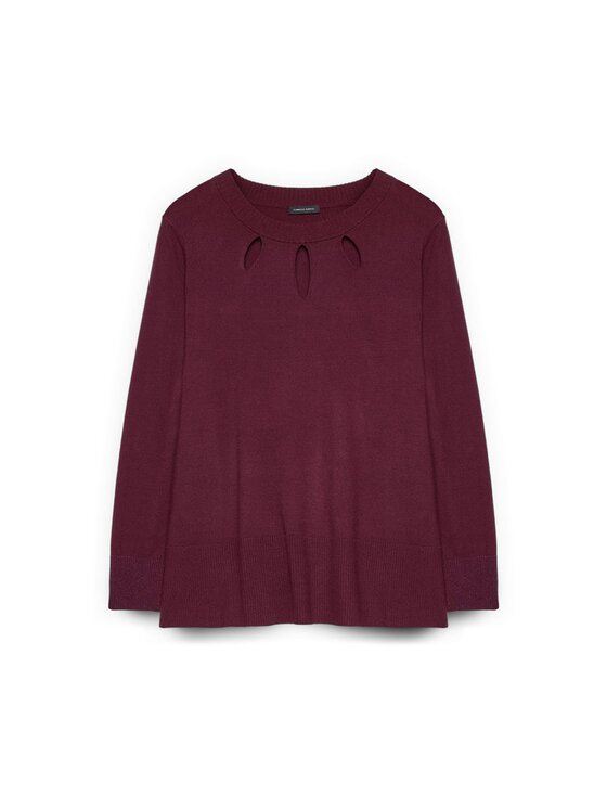 Fiorella Rubino Fiorella Rubino Maglione M666L008040N036 Bordeaux Regular Fit