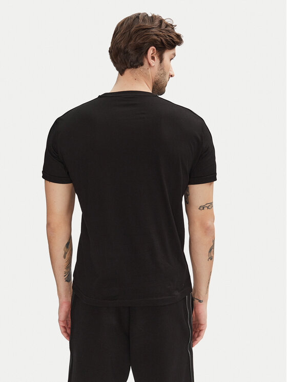EA7 Emporio Armani EA7 Emporio Armani Футболка 7M000138 AF10375 UC001 Чорний Regular Fit