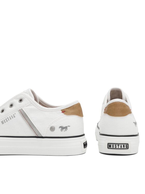 Mustang Mustang Sneakers aus Stoff 1272-402 Weiß
