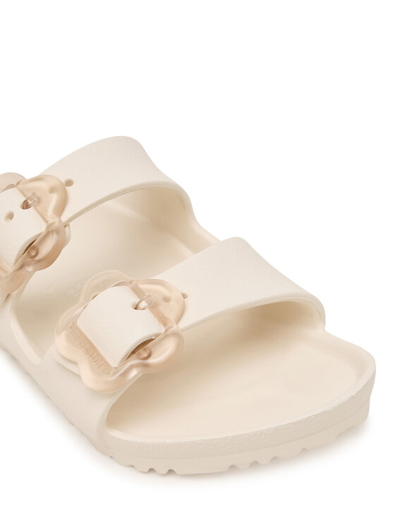 Birkenstock Birkenstock Klapki Arizona Flower Buckle 1031291 Biały