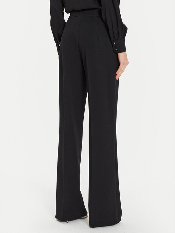 Joseph Ribkoff Joseph Ribkoff Riidest püksid 233787 Must Wide Leg