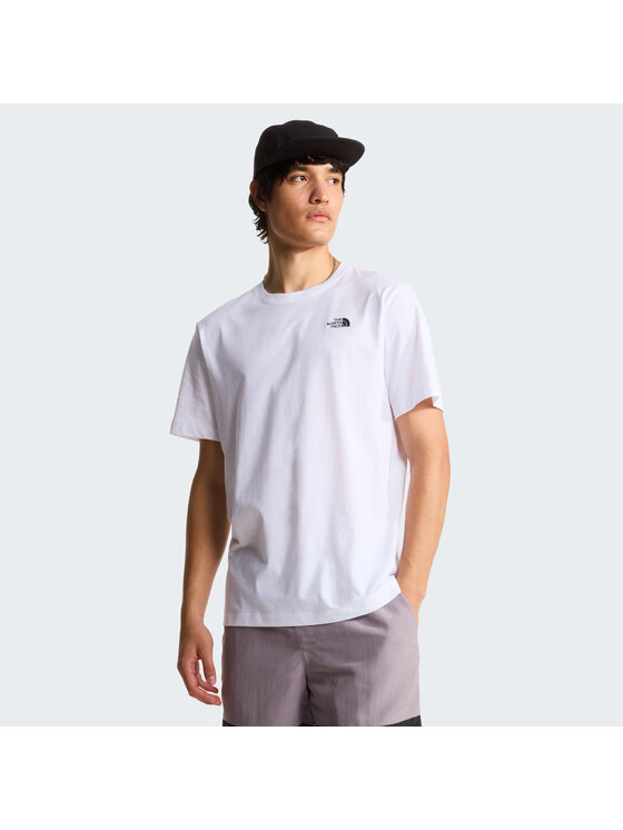The North Face The North Face T-särk Evolution Simple Dome Tee Valge Regular Fit
