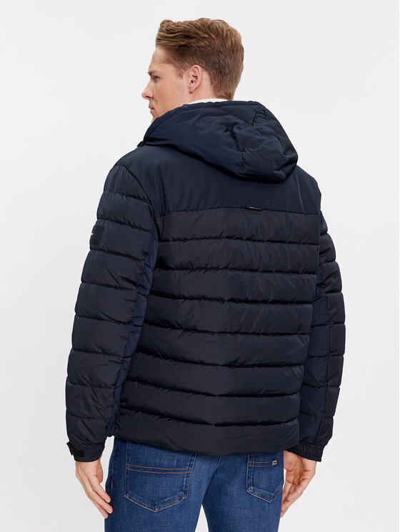 Tommy Hilfiger Tommy Hilfiger Пухено яке New York MW0MW33735 Тъмносин Regular Fit