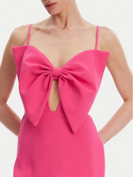 BARDOT BARDOT Официална рокля Paula Bow 59621DB Розов Regular Fit