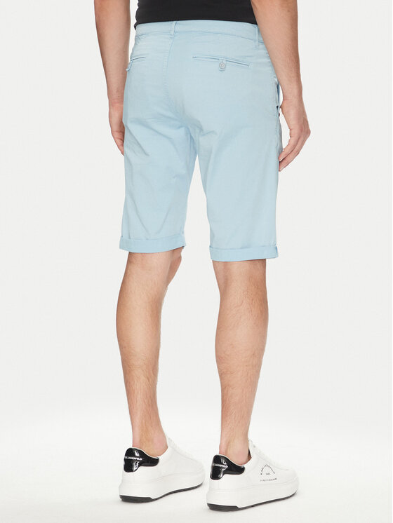 KARL LAGERFELD KARL LAGERFELD Szorty materiałowe 265812 552829 Błękitny Regular Fit