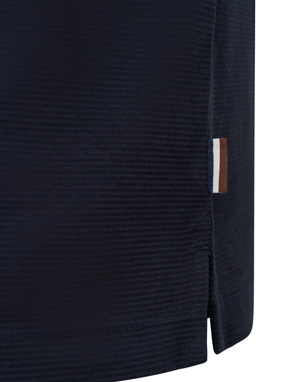 Bugatti Bugatti Polokošeľa 8150-75002C Tmavomodrá Regular Fit
