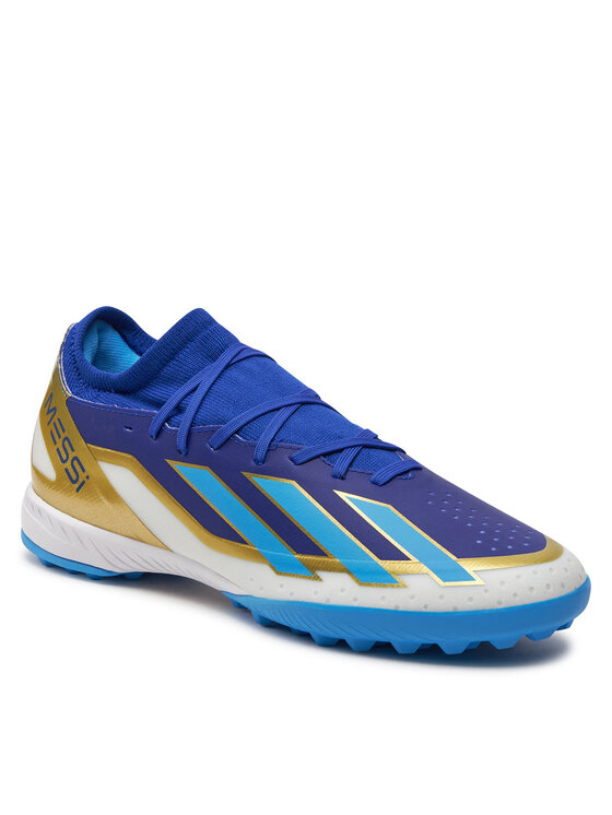 adidas adidas Ποδοσφαιρικά Παπούτσια X Crazyfast Messi League Turf Boots ID0718 Μπλε
