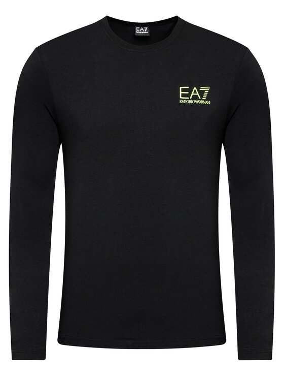 EA7 Emporio Armani EA7 Emporio Armani Longsleeve 6KPT33 PJ9TZ 1200 Nero Slim Fit