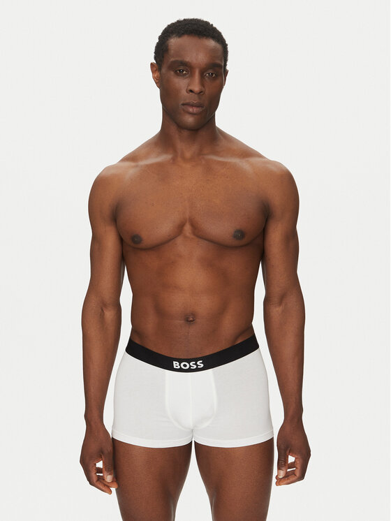 BOSS BOSS Набір з 3 пар боксерів Trunk 3P Boss One 50544263 Білий
