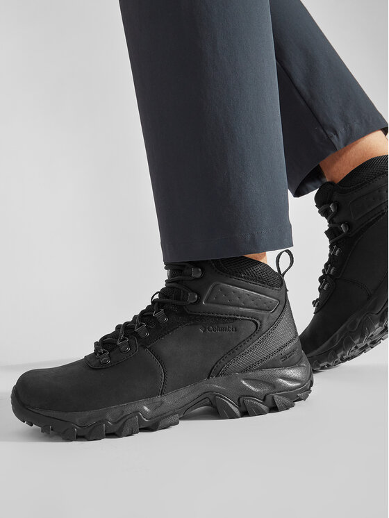 Columbia Columbia Pārgājienu apavi Newton Ridge Plus II Waterproof BM3970 Melns