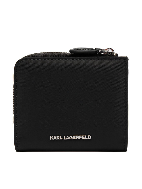 KARL LAGERFELD KARL LAGERFELD Kleine Damen Geldbörse A4W32012 Schwarz
