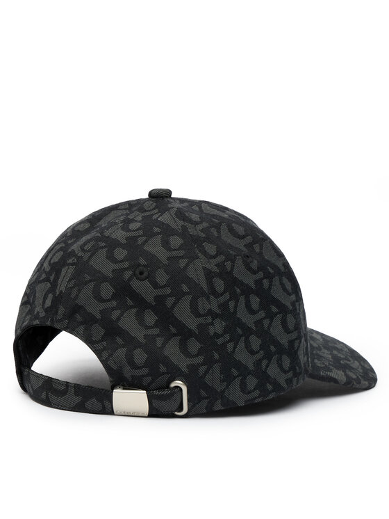 Calvin Klein Calvin Klein Šiltovka Logo Jacquard LV04G5066G Čierna