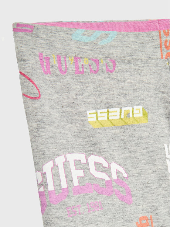 Guess Guess Legginsy K3RB00 K6YW3 Szary Slim Fit