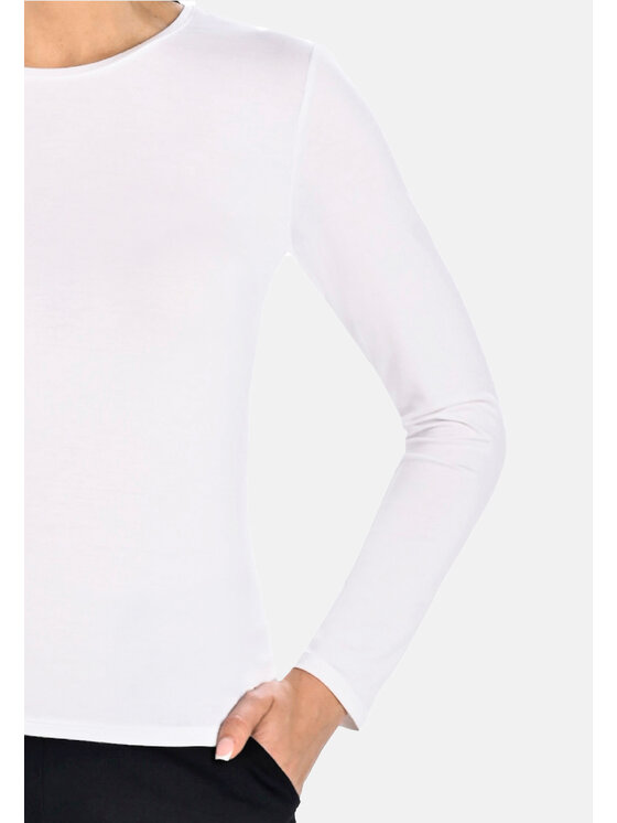 Teyli Teyli Bluzka 509 Biały Standard Fit
