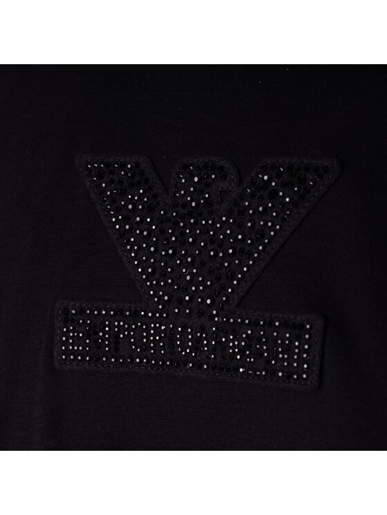 Emporio Armani Emporio Armani T-Shirt 3D1TP3 1JUVZ 0999 Černá Regular Fit