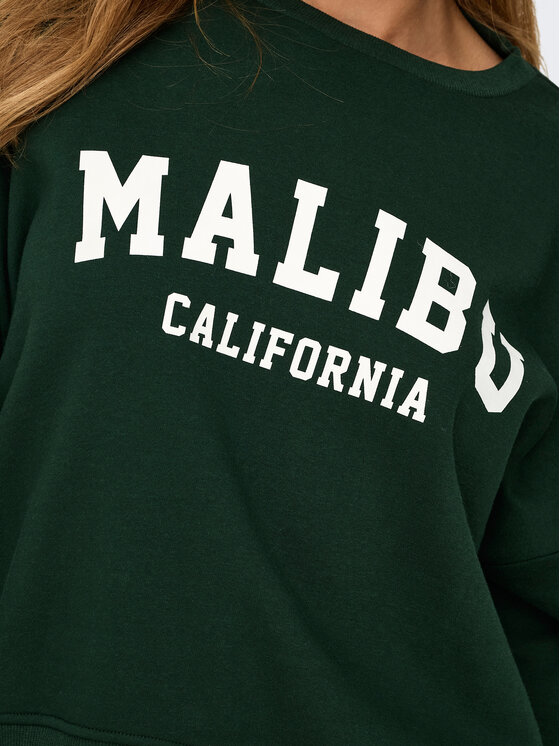 ONLY ONLY Sweatshirt 15254183 Grün Loose Fit