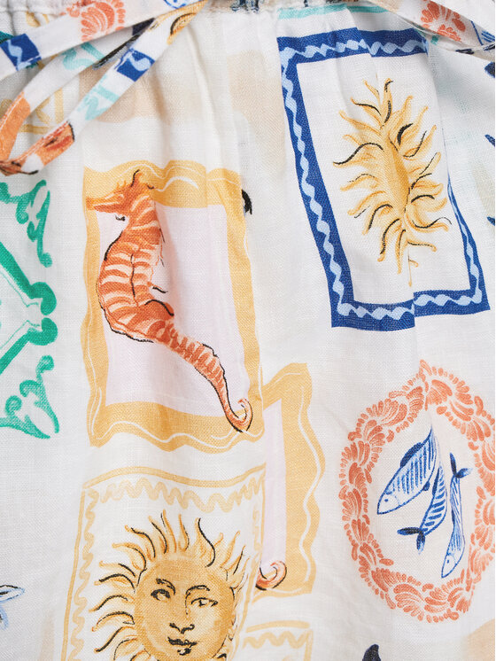 Seafolly Seafolly Σορτς παραλίας Wish You Where Here 55181-SH Έγχρωμο Regular Fit