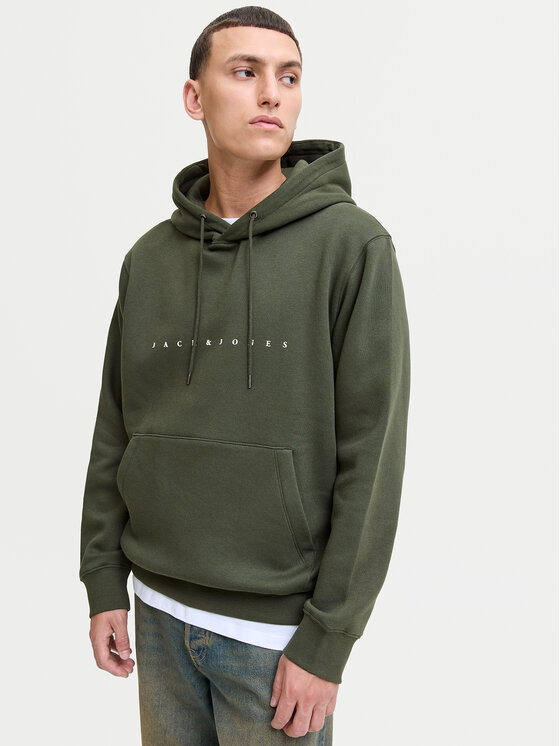 Jack & Jones Jack & Jones Bluză Star 12233972 Verde Relaxed Fit