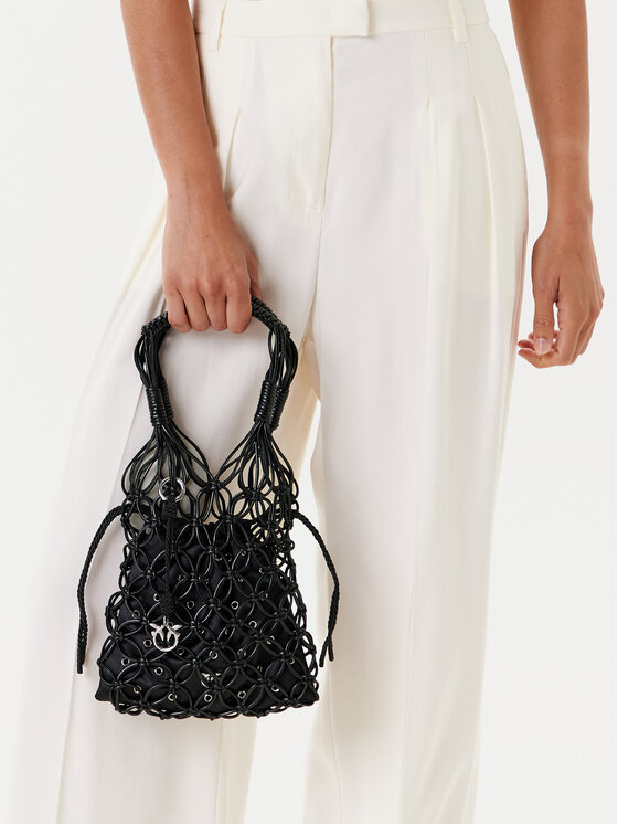 PINKO PINKO Сумка Handbag Mini Pe 25 Pltt 105165 A2LA Чорний