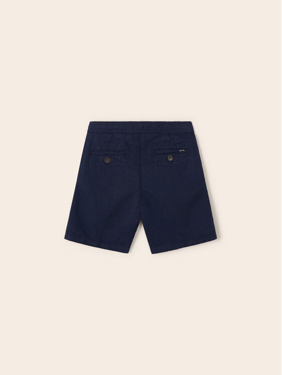 Mayoral Mayoral Pantaloncini di tessuto 3221 Blu scuro Regular Fit