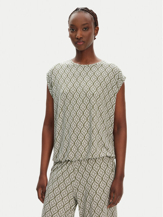 Olsen Olsen Bluză 11105104 Verde Regular Fit