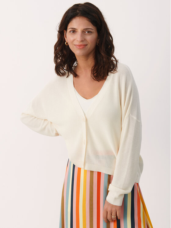 Part Two Pletena jopica Bessie 30307872 Écru Loose Fit