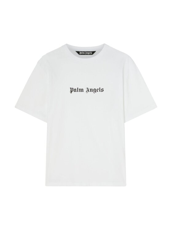 Palm Angels Palm Angels T-shirt pmaa089f23jer0020110 Bianco Regular Fit