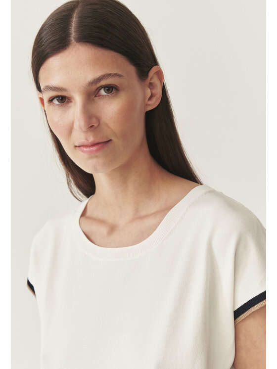 TATUUM Tatuum Bluzka EZI Écru Loose Fit